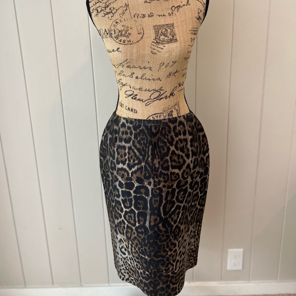 Cheetah Print Skirt